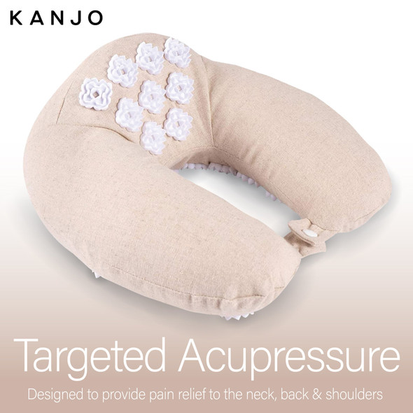 Acupressure Neck Pillow Kanjo 5 X 12 X 13 Inch 1/EA Acupressure Neck Pillow Kanjo 5 X 12 X 13 Inch 1/EA
