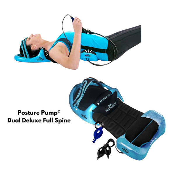 Posture Pump Dual Deluxe Full Spine Spinal Traction Foam / Nylon / Plastic One Size Fits Most 12/CS