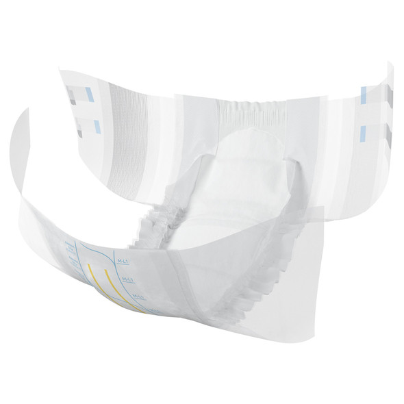 Unisex Adult Incontinence Brief Abena Slip Flexi Fit Medium / Large Disposable Moderate Absorbency 108/CS
