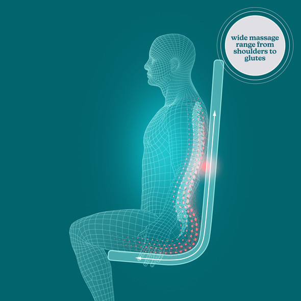 Back Massage Cushion with Heat HoMedics ShiatsuFlex 2/CS