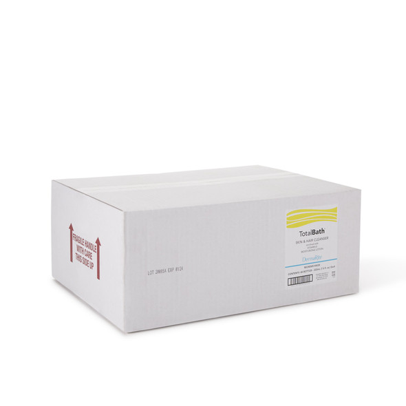 Body Wash DermaRite TotalBath Lotion 7.5 oz. Bottle Mild Scent 48/CS