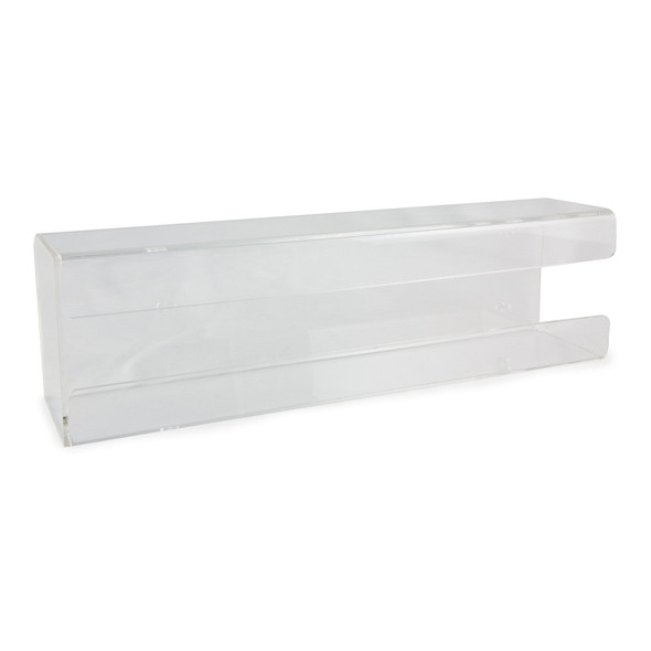 Glove Box Holder McKesson Vertical Mounted 2-Box Capacity Clear 4 X 5-1/2 X 20 Inch Plastic 1/EA