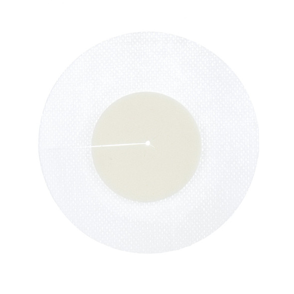Foam Dressing BorderedFoam 4 Inch Diameter With Border Waterproof Backing Nonacrylic Adhesive Fenestrated Round Sterile 1/EA