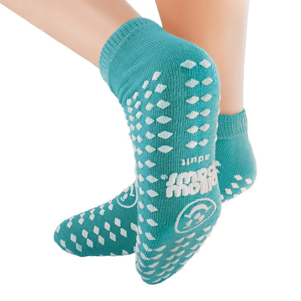 Pillow Paws Slipper Socks Double Print, Large