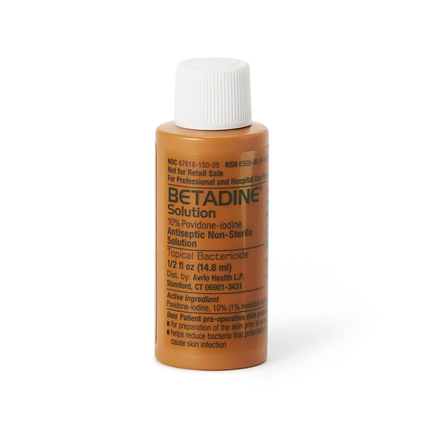 Betadine First Aid Antiseptic Solution, 1.5 oz.