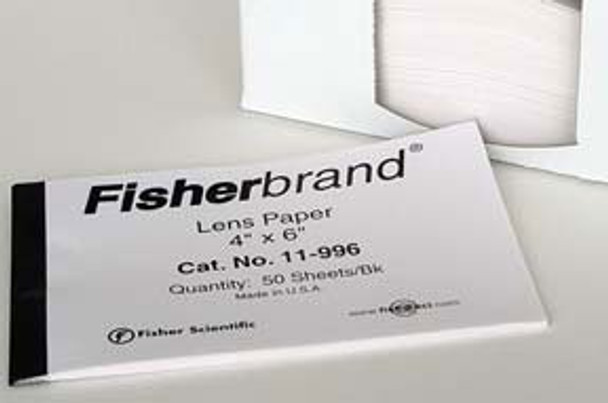 Fisherbrand Lens Paper for Cleaning Glass Lenses