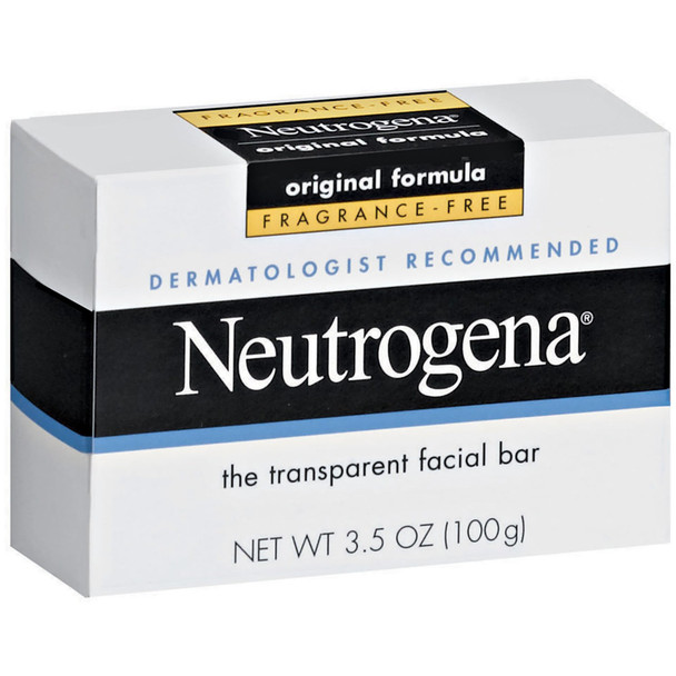 Neutrogena Unscented Bar Soap, 3.5 oz.