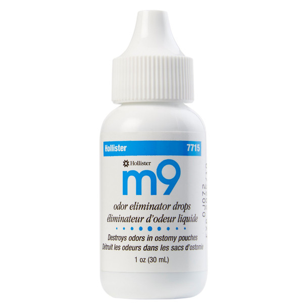 m9 Odor Eliminator Drops, 1 oz. Bottle, Unscented