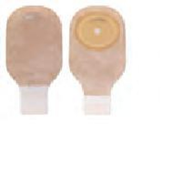 Premier One-Piece Drainable Beige Filtered Ostomy Pouch, 12 Inch Length, 2½ to 3 Inch Stoma