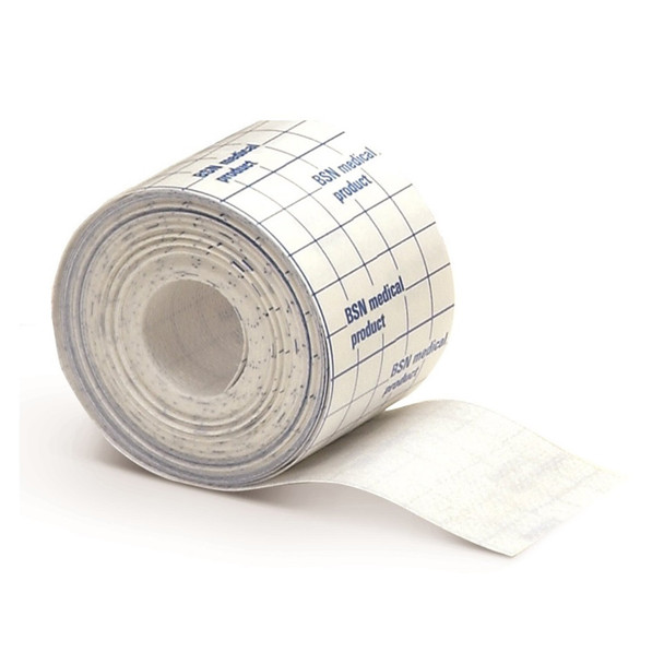 Cover-Roll Stretch Nonwoven Polyester Dressing Retention Tape, 2 Inch x 2 Yard, White