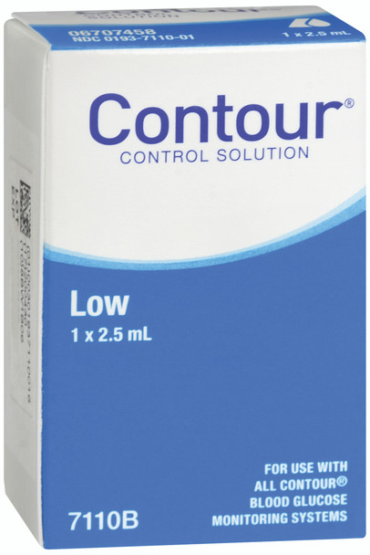 Bayer Contour Blood Glucose Control Solution, Low Level