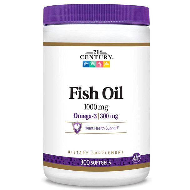 21st Century Fish Oil Omega 3 Supplement