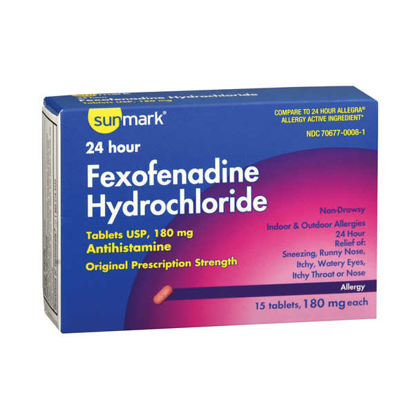 sunmark Fexofenadine Allergy Relief