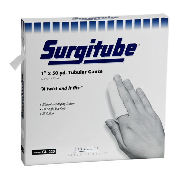 Surgitube Tubular Retainer Dressing, Size 2, 1 Inch x 50 Yard
