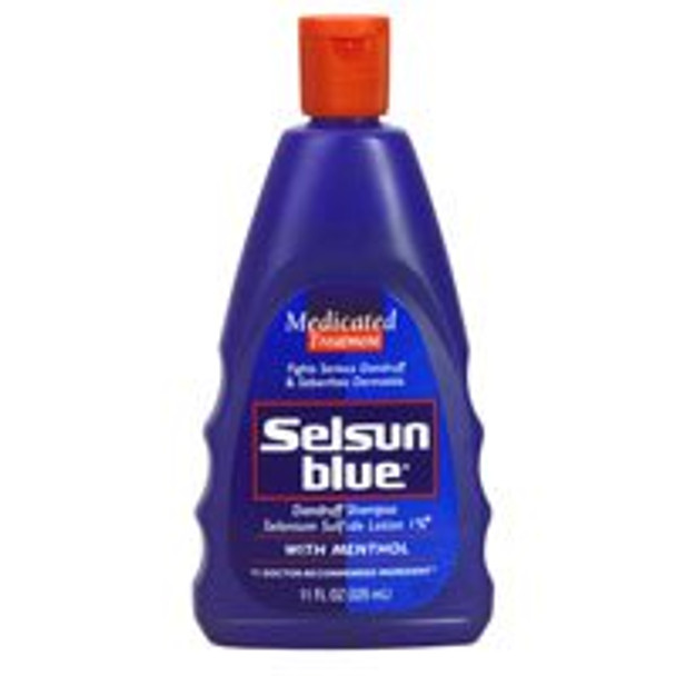 Selsun Blue Medicated Antidandruff Shampoo, 11 oz. Bottle