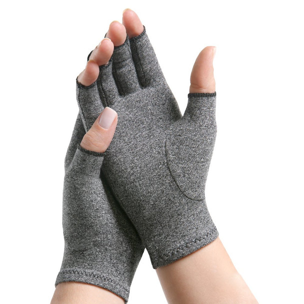 IMAK Compression Arthritis Glove, Extra Large, Gray