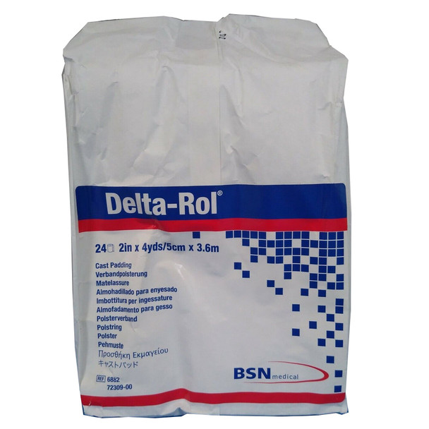 Delta-Rol White Acrylic Undercast Cast Padding, 2 Inch x 4 Yard