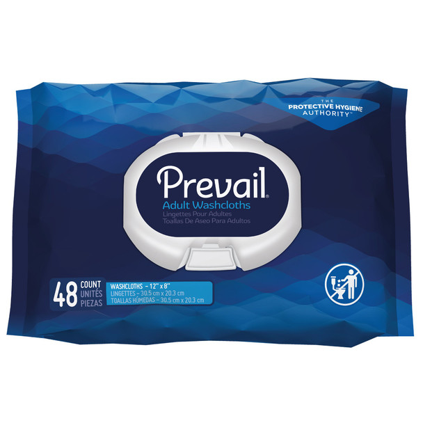 Prevail Disposable Adult Washcloths