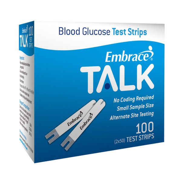 Omnis Health Embrace Blood Glucose Test Strips