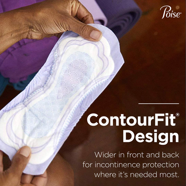 Bladder Control Pad Poise 10.47 Inch Length Moderate Absorbency Sodium Polyacrylate Core One Size Fits Most 66/PK