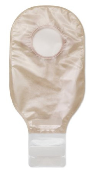 New Image Two-Piece Drainable Ultra Clear Ostomy Pouch, 12 Inch Length, 1¾ Inch Stoma