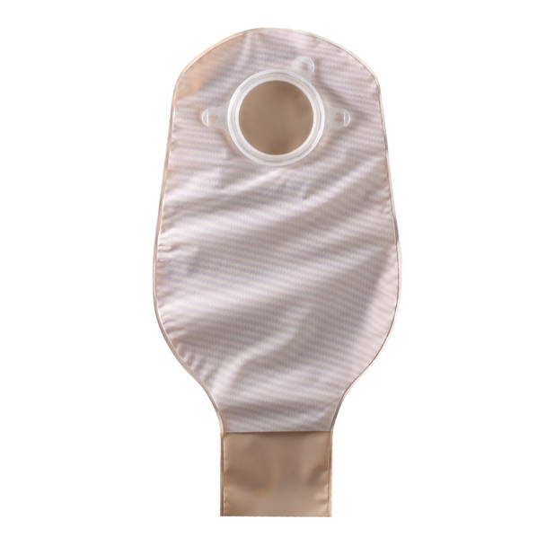 Sur-Fit Natura Two-Piece Drainable Opaque Colostomy Pouch, 10 Inch Length, 1¼ Inch Flange