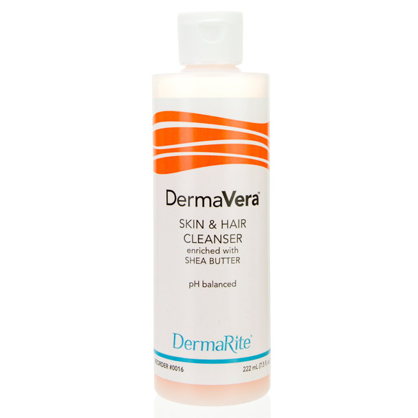 DermaVera Skin & Hair Cleanser, Scented, 7.5 oz. Bottle