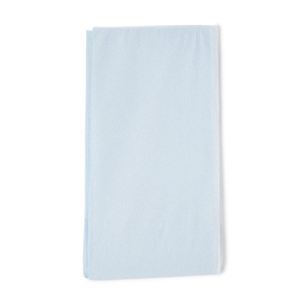 Graham Medical Blue / White Flat Stretcher Sheet, 40 x 90 Inch