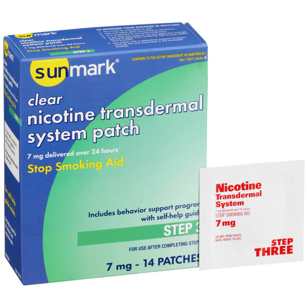 sunmark 7 mg Nicotine Polacrilex Stop Smoking Aid