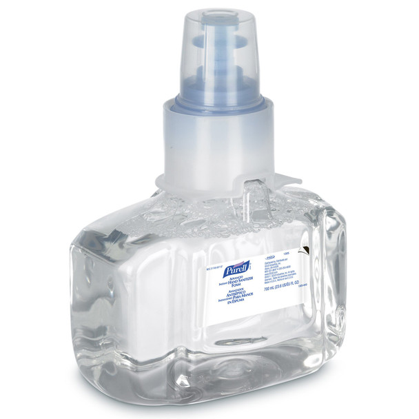 Purell Advanced Hand Sanitizer Foam, 70% Ethyl Alcohol, 700 mL Refill Bottle