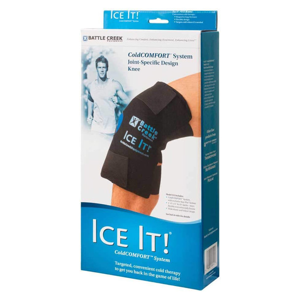 Ice It! MaxComfort System Cold Pack with Wrap, 12 x 13 Inch