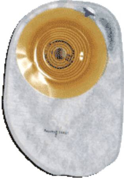 Assura One-Piece Closed End Transparent Colostomy Pouch, 8½ Inch Length, 3/4 to 1¼ Inch Stoma