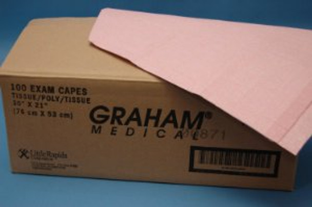 Graham Medical Products Exam Cape, Mauve