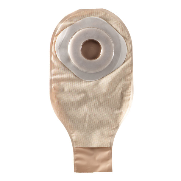 ActiveLife One-Piece Drainable Opaque Colostomy Pouch, 12 Inch Length, 2½ Inch Stoma