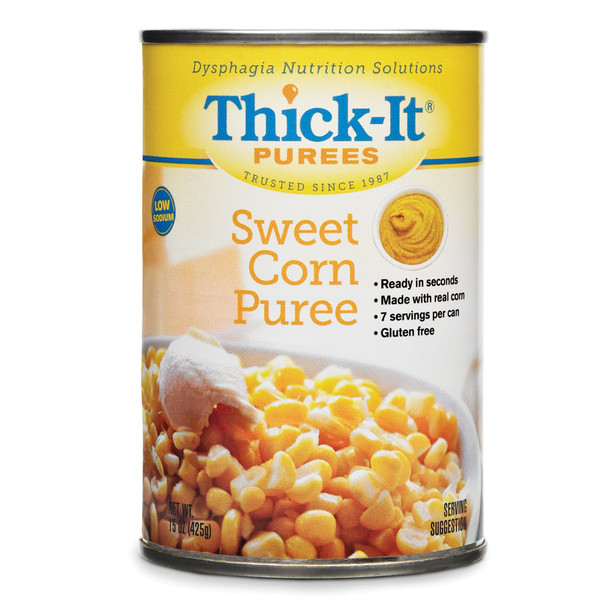 Thick-It Purée Sweet Corn Thickened Food, 15-ounce Can