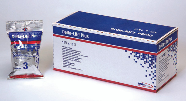 Delta-Lite Plus Black Cast Tape, 4 Inch x 4 Yard