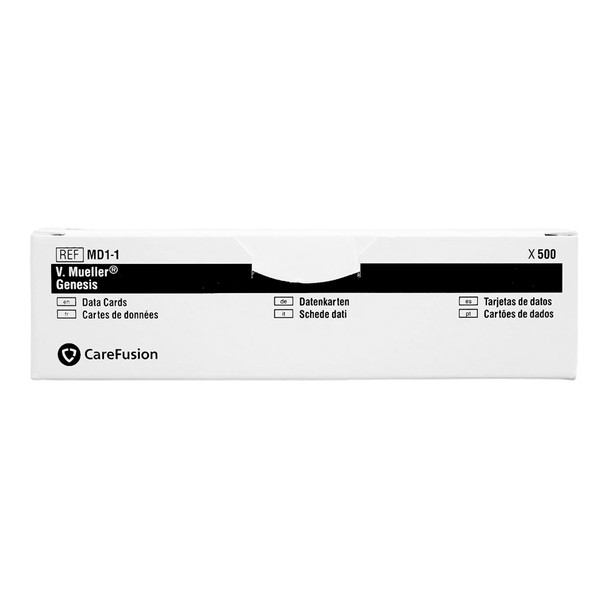 Genesis Sterile Processing Data Card