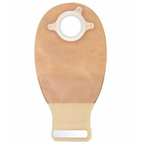 Natura Drainable Transparent Ostomy Pouch, 12 Inch Length, 2¼ Inch Flange