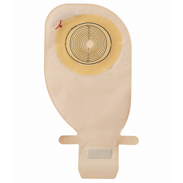 Assura EasiClose One-Piece Drainable Transparent Ostomy Pouch, 11 Inch Length, 10 to 70 mm Stoma