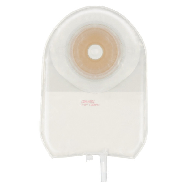 ActiveLife One-Piece Drainable Transparent Urostomy Pouch, 9 Inch Length, 1/2 Inch Stoma