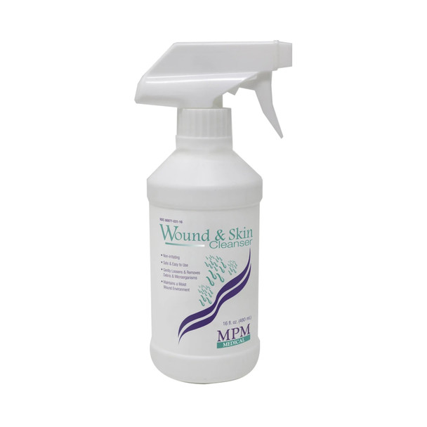 MPM Medical Wound Cleanser, 16-ounce spray bottle
