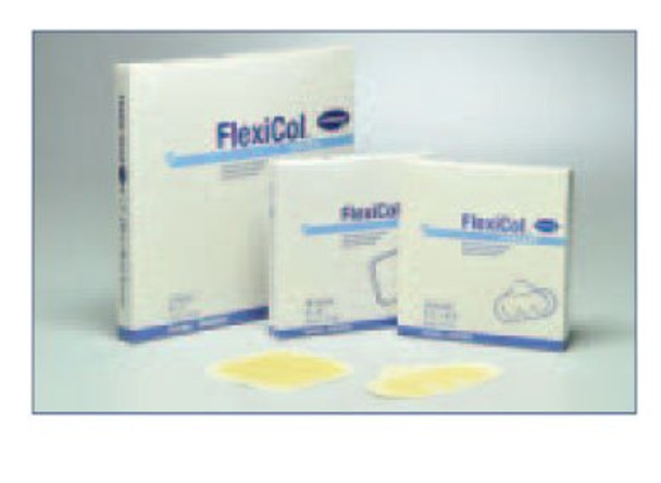 FlexiCol Hydrocolloid Dressing, 6 x 6 Inch