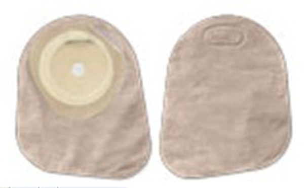 Premier One-Piece Closed End Beige Colostomy Pouch, 7 Inch Length, 1-3/16 Inch Stoma