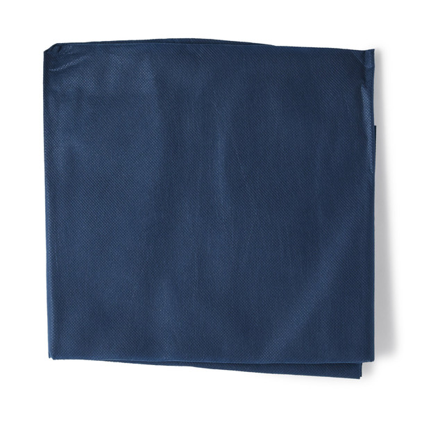 FlexDrape Dark Blue Flat Stretcher Sheet, 40 x 84 Inch