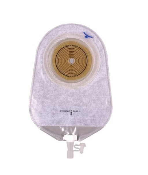 Assura One-Piece Drainable Transparent Urostomy Pouch, 10¾ Inch Length, 1-1/8 Inch Stoma