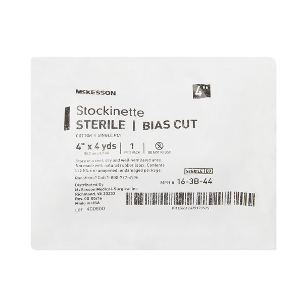 McKesson Bias Cut Stockinette, 4 Inch x 4 Yard