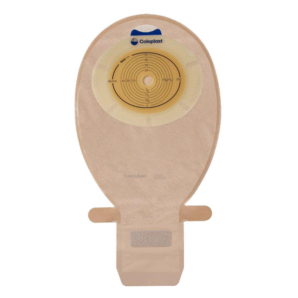 SenSura EasiClose One-Piece Drainable Opaque Filtered Ostomy Pouch, 11½ Inch Length, 1-3/8 Inch Stoma