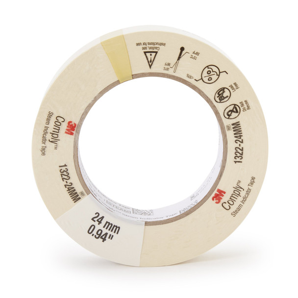 3M Comply Steam Indicator Tape, Lead-Free