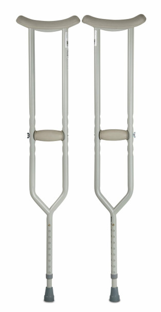 McKesson Underarm Crutches, 5 ft. 2 in.  5 ft. 10 in.