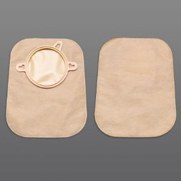 Hollister New Image Two-Piece Closed End Beige Ostomy Pouch, 7 Inch Length, 2¼ Inch Stoma